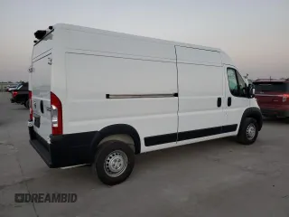 2024 Ram ProMaster Cargo Tradesman with VIN 3C6LRVDG7RE132725, listed as a Copart auction lot 49747225 with 2,020 mi miles and Salvage Title. Bid and sale history available at DreamBid. Image 3.