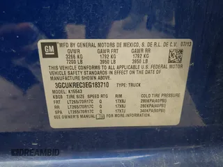 2014 Chevrolet Silverado 1500 LT with VIN 3GCUKREC3EG183710, listed as a IAAI auction lot 42143141 with 288,444 mi miles and . Bid and sale history available at DreamBid. Image 9.