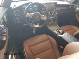 2022 Mercedes-Benz C 300 with VIN W1KWK8DB7NG115018, listed as a Copart auction lot 52892615 with 37,226 mi miles and Salvage title. Bid and sale history available at DreamBid. Image 8.
