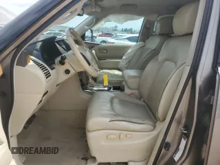2013 Infiniti QX56 with VIN JN8AZ2NF3D9550754, listed as a Copart auction lot 54130675 with 202,669 mi miles and Salvage title. Bid and sale history available at DreamBid. Image 7.