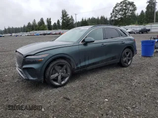 2022 Genesis GV70 2.5T с VIN KMUMADTB1NU013937, выставлен на аукционе Copart как лот 57996095 с пробегом 65 442 миль миль и Списание • Salvage title. История ставок и продаж доступна на DreamBid. Изображение 1.