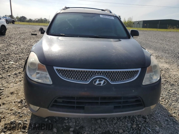 2011 Hyundai Veracruz GLS with VIN KM8NUDCC1BU173654, listed as a Copart auction lot 50954685 with 161,280 mi miles and Salvage Title. Bid and sale history available at DreamBid. Image 5.