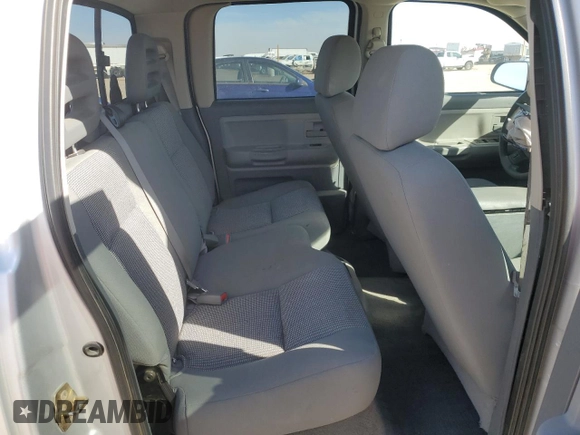 2007 Dodge Dakota SLT with VIN 1D7HE48N37S107379, listed as a Copart auction lot 78156304 with 129,092 mi miles and Salvage Title. Bid and sale history available at DreamBid. Image 11.