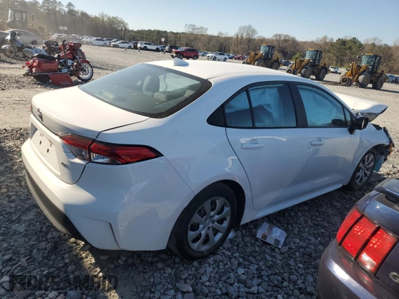 2023 Toyota Corolla LE z VIN 5YFB4MDEXPP024378, wystawiony jako Copart lot #49137835 z przebiegiem Nie podano mil oraz Szkoda całkowita • Salvage title. Historia ofert i sprzedaży dostępna na DreamBid. Obrazek 3.