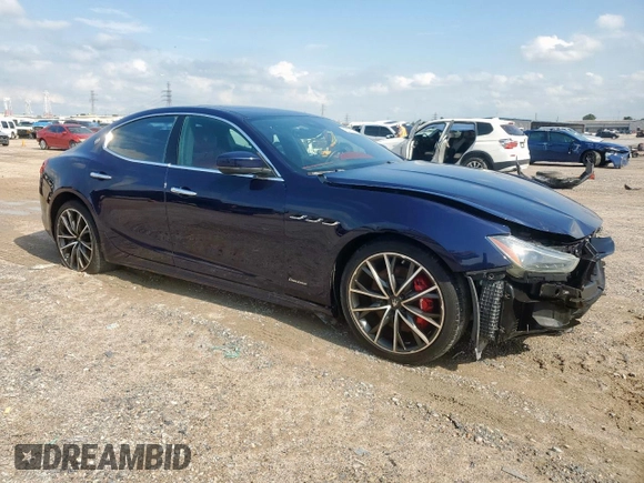 2019 Maserati Ghibli S Q4 GranLusso с VIN ZAM57YTLXK1314852, выставлен на аукционе Copart как лот 57272105 с пробегом 19 175 миль миль и Списание • Salvage title. История ставок и продаж доступна на DreamBid. Изображение 4.