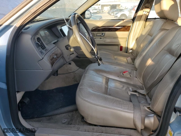 2011 Mercury Grand Marquis LS with VIN 2MEBM7FV5BX601111, listed as a Copart auction lot 44258165 with 129,960 mi miles and Salvage Title. Bid and sale history available at carsss.com. Image 7.