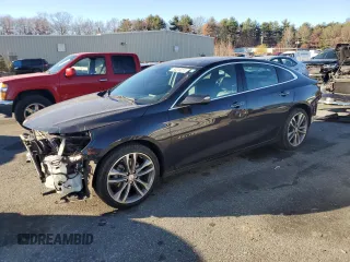 2022 Chevrolet Malibu Premier with VIN 1G1ZE5SX3NF204014, listed as a Copart auction lot 80215274 with 31,249 mi miles and Salvage Title. Bid and sale history available at DreamBid. Image 1.