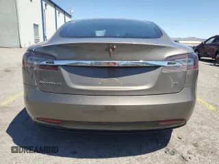 2016 Tesla Model S 70 with VIN 5YJSA1E1XGF147239, listed as a Copart auction lot 56529075 with 82,562 mi miles and Salvage title. Bid and sale history available at DreamBid. Image 6.
