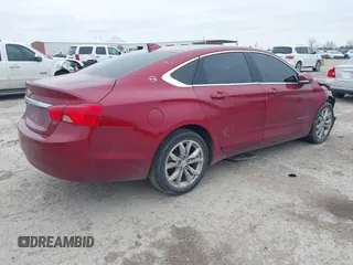 2019 Chevrolet Impala LT with VIN 1G11Z5SA5KU116523, listed as a IAAI auction lot 41609647 with 90,918 mi miles and . Bid and sale history available at DreamBid. Image 4.