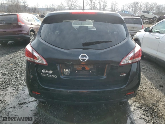 2014 Nissan Murano SL with VIN JN8AZ1MW4EW518152, listed as a Copart auction lot 49106875 with 140,373 mi miles and Clean Title. Bid and sale history available at carsss.com. Image 6.