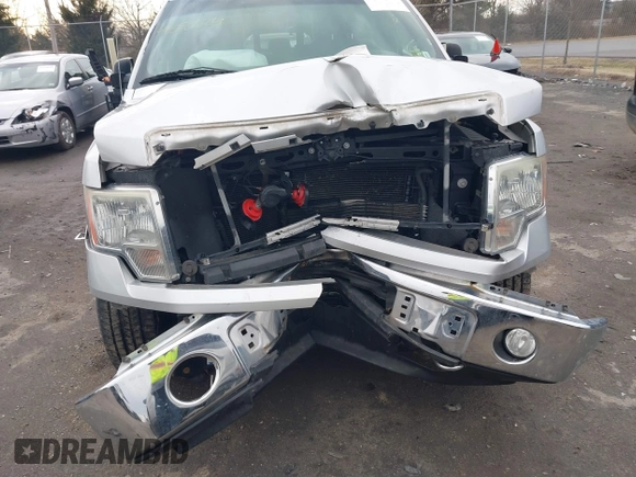 2014 Ford F-150 XL with VIN 1FTFX1ET3EFC39285, listed as a IAAI auction lot 41390024 with 217,856 mi miles. Bid and sale history available at carsss.com. Image 6.