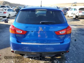 2015 Mitsubishi Outlander Sport 2.4 GT with VIN 4A4AP4AW3FE025537, listed as a Copart auction lot 44140035 with 62,422 mi miles and Salvage Title. Bid and sale history available at carsss.com. Image 6.