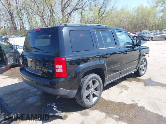 2014 Jeep Patriot Latitude with VIN 1C4NJPFA6ED928021, listed as a IAAI auction lot 41973268 with 73,456 mi miles and . Bid and sale history available at carsss.com. Image 4.