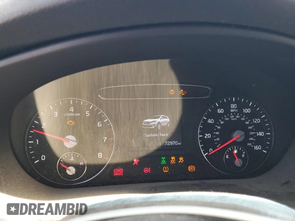 2020 Kia Sorento LX with VIN 5XYPGDA36LG670886, listed as a Copart auction lot 41911935 with 72,970 mi miles and Salvage Title. Bid and sale history available at DreamBid. Image 9.