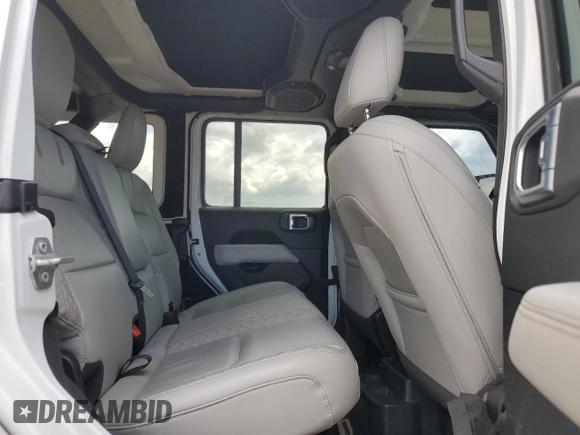 2021 Jeep Wrangler Unlimited Sahara with VIN 1C4JJXP63MW807717, listed as a Copart auction lot 59731465 with 50,799 mi miles and Clean title. Bid and sale history available at DreamBid. Image 11.