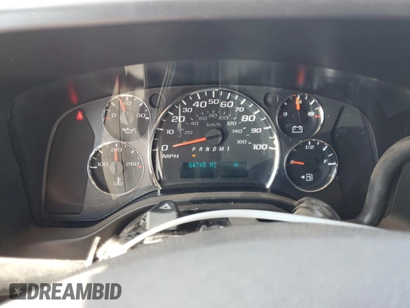 2013 Chevrolet Express Passenger LT with VIN 1GAZG1FG9D1189947, listed as a Copart auction lot 54183165 with 84,745 mi miles and Salvage title. Bid and sale history available at DreamBid. Image 9.