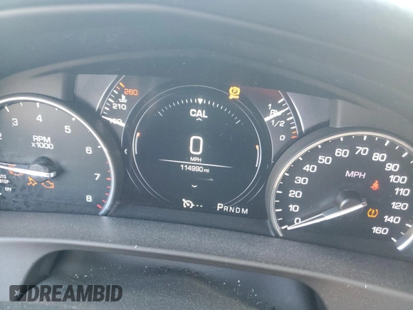 2018 Cadillac CT6 Luxury AWD with VIN 1G6KD5RS9JU102294, listed as a Copart auction lot 46120925 with 114,990 mi miles and Salvage Title. Bid and sale history available at carsss.com. Image 9.