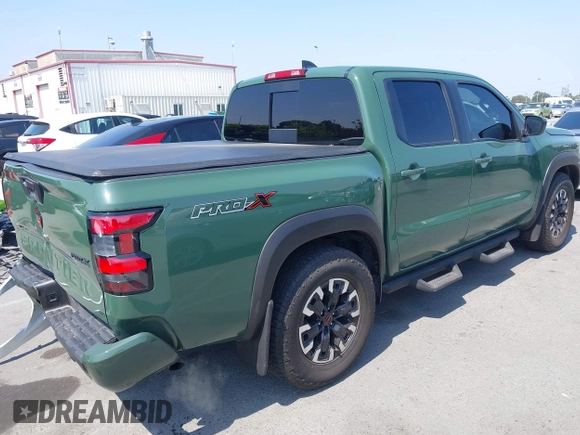 2024 Nissan Frontier SL with VIN 1N6ED1EJ0RN602640, listed as a IAAI auction lot 42465622 with 29,368 mi miles and . Bid and sale history available at DreamBid. Image 4.
