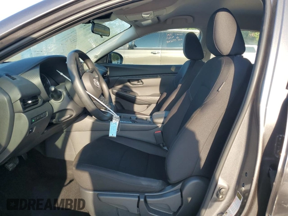 2025 Nissan Sentra S with VIN 3N1AB8BV0SY231370, listed as a Copart auction lot 55806415 with 3,110 mi miles and Salvage Title. Bid and sale history available at DreamBid. Image 7.