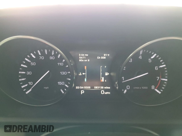2014 Land Rover Range Rover Sport HSE with VIN SALWR2WFXEA502192, listed as a Copart auction lot 53906765 with 83,136 mi miles and Clean Title. Bid and sale history available at carsss.com. Image 9.