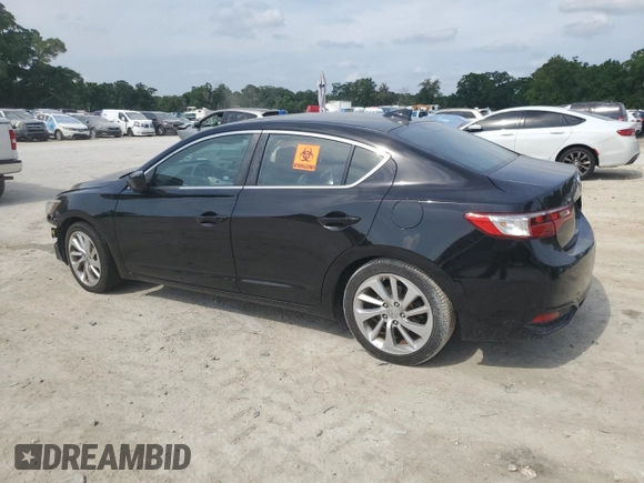 2017 Acura ILX w/Premium Pkg with VIN 19UDE2F72HA015061, listed as a Copart auction lot 54100995 with 74,971 mi miles and Salvage Title. Bid and sale history available at carsss.com. Image 2.