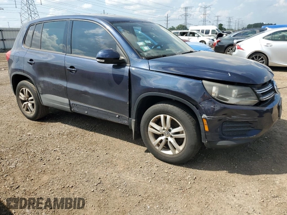 2013 Volkswagen Tiguan S with VIN WVGAV3AX3DW589739, listed as a Copart auction lot 64884645 with 101,760 mi miles and Clean title. Bid and sale history available at DreamBid. Image 4.