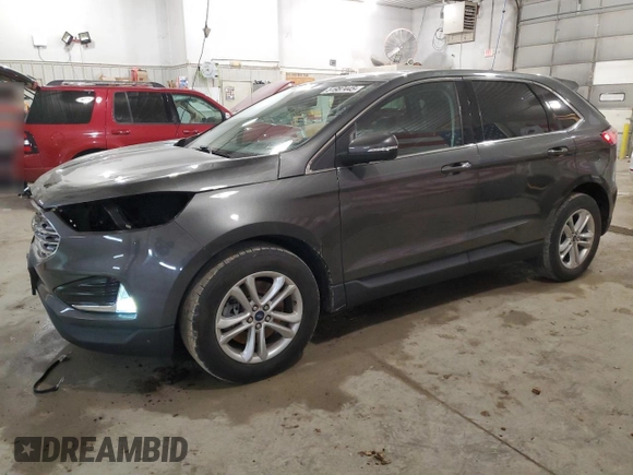 2020 Ford Edge SEL with VIN 2FMPK4J98LBB61630, listed as a Copart auction lot 51987445 with 56,355 mi miles and Salvage Title. Bid and sale history available at DreamBid. Image 1.
