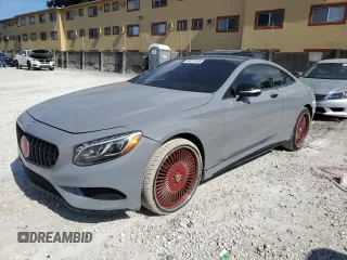 2016 Mercedes-Benz S 550 with VIN WDDXJ8FB5GA013064, listed as a Copart auction lot 64257445 with 97,457 mi miles and Salvage title. Bid and sale history available at DreamBid. Image 1.