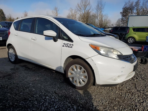 2015 Nissan Versa Note SV with VIN 3N1CE2CP7FL396963, listed as a Copart auction lot 47111385 with 44,130 mi miles and Clean Title. Bid and sale history available at carsss.com. Image 4.