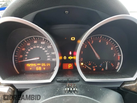 2007 BMW Z4 3.0i with VIN 4USBU33567LW73304, listed as a Copart auction lot 52391705 with 192,945 mi miles and Salvage title. Bid and sale history available at DreamBid. Image 9.