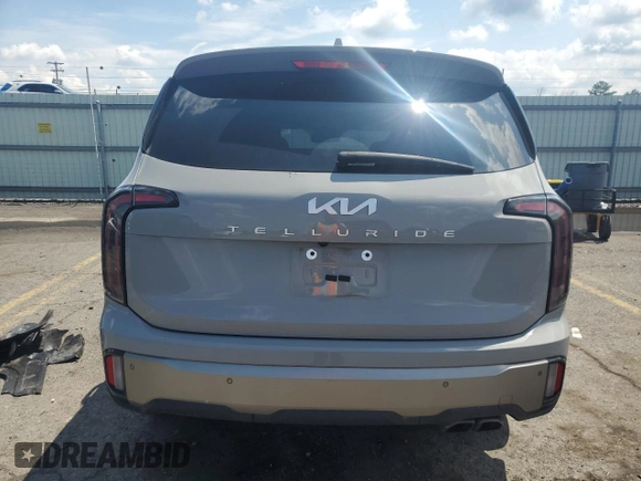 2023 Kia Telluride SX Prestige с VIN 5XYP5DGC2PG374203, выставлен на аукционе Copart как лот 58566825 с пробегом 60 658 миль миль и Списание • Salvage title. История ставок и продаж доступна на DreamBid. Изображение 6.