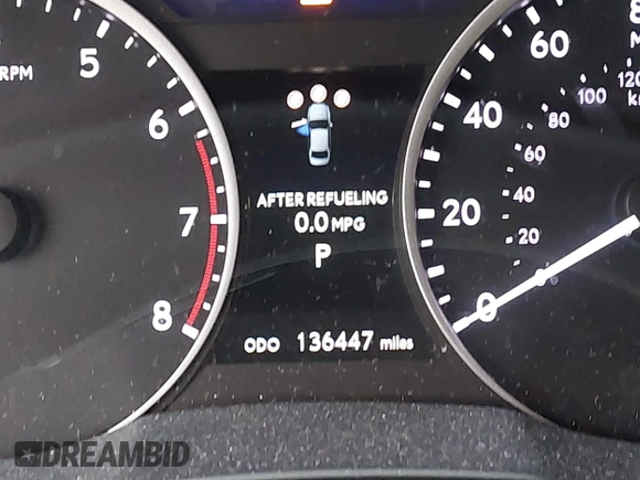 2013 Lexus ES 4dr Sdn with VIN JTHBK1GG1D2034954, listed as a IAAI auction lot 41720790 with 136,447 mi miles. Bid and sale history available at carsss.com. Image 15.