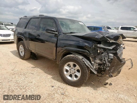 2020 Toyota 4Runner SR5 with VIN JTEBU5JR7L5803463, listed as a Copart auction lot 59528085 with 94,387 mi miles and Salvage title. Bid and sale history available at DreamBid. Image 4.