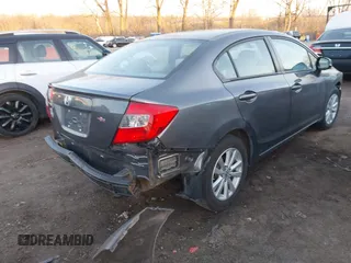 2012 Honda Civic EX with VIN 19XFB2F80CE029054, listed as a IAAI auction lot 41757491 with 170,562 mi miles and . Bid and sale history available at DreamBid. Image 4.