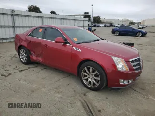 2008 Cadillac CTS RWD w/1SB with VIN 1G6DV57V980166047, listed as a Copart auction lot 45793705 with 157,281 mi miles and Salvage Title. Bid and sale history available at carsss.com. Image 4.