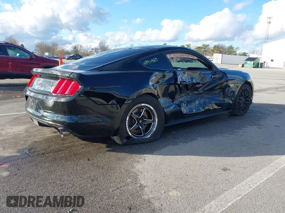 2017 Ford Mustang GT with VIN 1FA6P8CF4H5303064, listed as a IAAI auction lot 40911967 with 56,386 mi miles and . Bid and sale history available at DreamBid. Image 17.