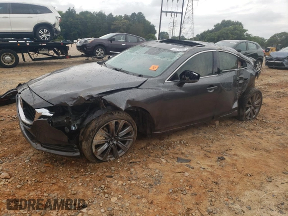 2019 Mazda 6 Grand Touring with VIN JM1GL1TY4K1501161, listed as a Copart auction lot 67346954 with Not Provided miles and Salvage Title. Bid and sale history available at carsss.com. Image 1.