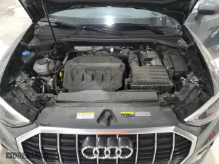2022 Audi Q3 Premium with VIN WA1AUCF33N1002302, listed as a Copart auction lot 51973985 with 49,886 mi miles and Salvage Title. Bid and sale history available at carsss.com. Image 12.