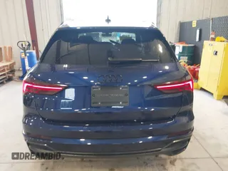 2022 Audi Q3 S line Premium Plus with VIN WA1EECF38N1134129, listed as a IAAI auction lot 41373501 with 13,597 mi miles. Bid and sale history available at carsss.com. Image 17.
