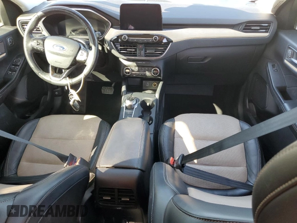 2021 Ford Escape Titanium Hybrid with VIN 1FMCU0DZ2MUB03683, listed as a Copart auction lot 42743175 with 49,095 mi miles and Salvage title. Bid and sale history available at DreamBid. Image 8.