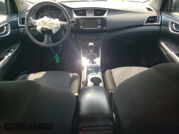 2017 Nissan Sentra S with VIN 3N1AB7AP3HY217131, listed as a Copart auction lot 54165124 with 93,407 mi miles and Salvage Title. Bid and sale history available at DreamBid. Image 8.
