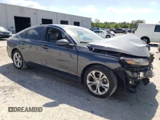 2023 Honda Accord LX with VIN 1HGCY1F27PA014990, listed as a Copart auction lot 53716205 with 24,211 mi miles and Non Repairable. Bid and sale history available at DreamBid. Image 4.