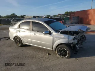 2008 Chevrolet Aveo LS with VIN KL1TD56688B280980, listed as a Copart auction lot 51821655 with 133,828 mi miles and Salvage Title. Bid and sale history available at carsss.com. Image 4.