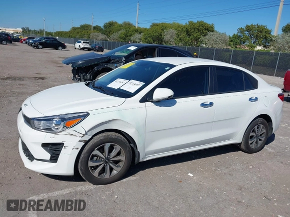 2023 Kia Rio S with VIN 3KPA24ADXPE612862, listed as a IAAI auction lot 41734457 with 20,913 mi miles. Bid and sale history available at carsss.com. Image 17.