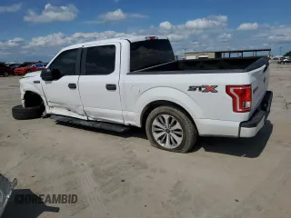 2017 Ford F-150 XL with VIN 1FTEW1CP4HKD87591, listed as a Copart auction lot 54422305 with 149,773 mi miles and Salvage title. Bid and sale history available at DreamBid. Image 2.