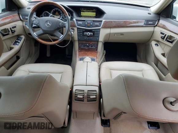 2012 Mercedes-Benz E 350 Luxury with VIN WDDHF5KB8CA584407, listed as a Copart auction lot 54925505 with 81,030 mi miles and Salvage Title. Bid and sale history available at DreamBid. Image 8.