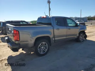 2021 Chevrolet Colorado 2WD Work Truck z VIN 1GCGSBEN5M1250035, wystawiony jako Copart lot #81490854 z przebiegiem 74 760 mil mil oraz Szkoda całkowita • Salvage title. Historia ofert i sprzedaży dostępna na DreamBid. Obrazek 3.