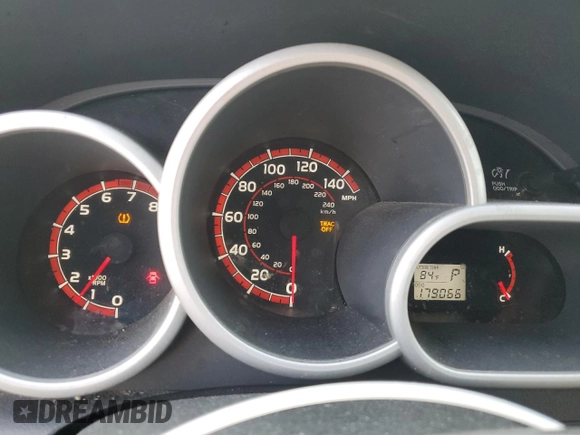 2012 Toyota Matrix S with VIN 2T1KE4EE8CC049463, listed as a Copart auction lot 65407405 with 179,066 mi miles and Clean title. Bid and sale history available at DreamBid. Image 9.