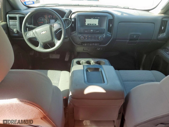 2018 Chevrolet Silverado 1500 Custom with VIN 1GCRCPEH8JZ243851, listed as a Copart auction lot 52632695 with 186,609 mi miles and Salvage Title. Bid and sale history available at carsss.com. Image 8.