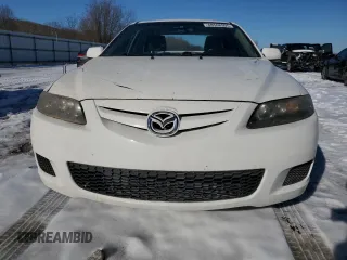 2008 Mazda 6 i Sport VE with VIN 1YVHP80C885M01294, listed as a Copart auction lot 88508995 with 239,017 mi miles and Salvage Title. Bid and sale history available at carsss.com. Image 5.